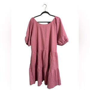 ModCloth x Princess Highway Pink Tiered Dress Size 20